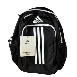 Adidas Young BTS Creator 2 Backpack‎ Black Laptop/Water Bottle Pockets New